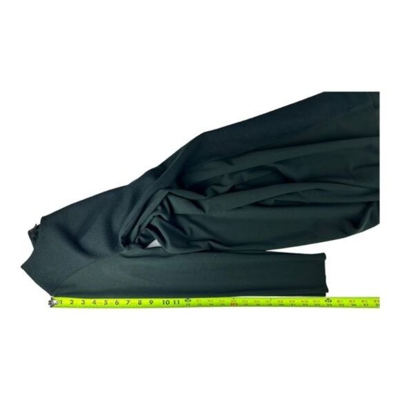 COS Women's‎ Wool Contrast Panel Front Green  Jersey Knit Dress Size M - Picture 6 of 10